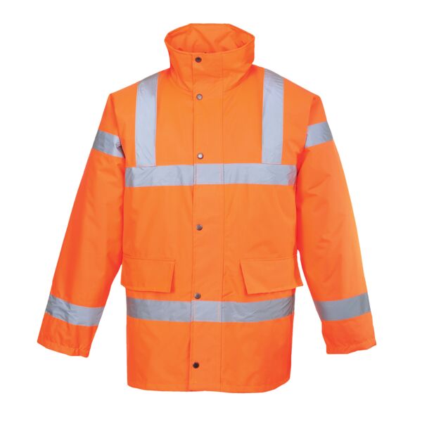 Hi-vis traffic jacket - Orange Thumbnail