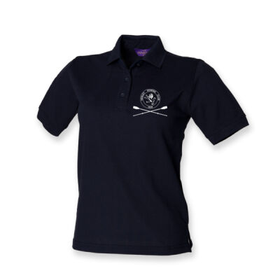 HRC Women's Polo Shirt - Navy Thumbnail