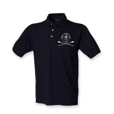 HRC 100% COTTON Unisex Polo Shirt - Navy Thumbnail