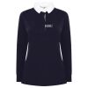 HRC LADIES Long Sleeve Plain Rugby Shirt Thumbnail