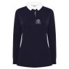HRC LADIES Long Sleeve Plain Rugby Shirt Thumbnail