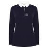 HRC LADIES Long Sleeve Plain Rugby Shirt Thumbnail